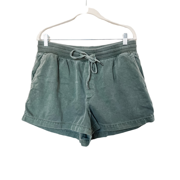 GAP Pants - Gap Drawstring Shorts Olive Green Size Large